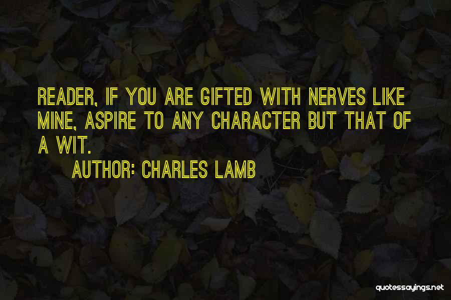 If You Are Mine Quotes By Charles Lamb