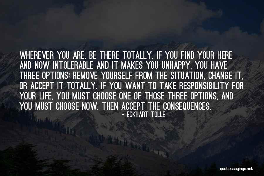 If You Are Unhappy Change It Quotes By Eckhart Tolle If You Are Unhappy Change It Quotes By Eckhart Tolle