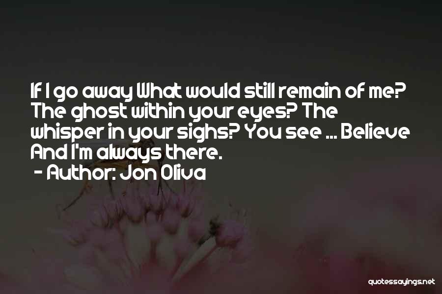 If You Believe In Love Quotes By Jon Oliva