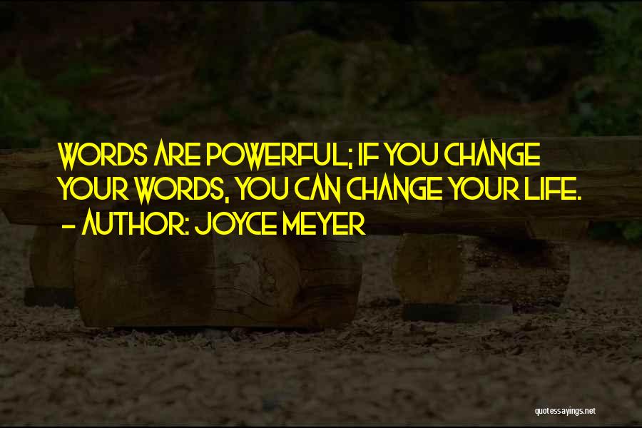 If You Can Change Quotes By Joyce Meyer