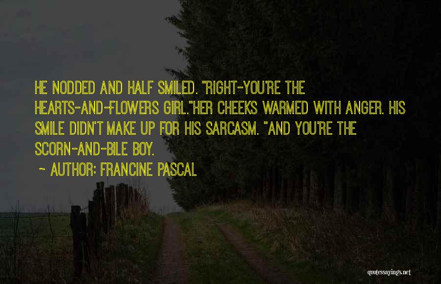 If You Can Make A Girl Smile Quotes By Francine Pascal