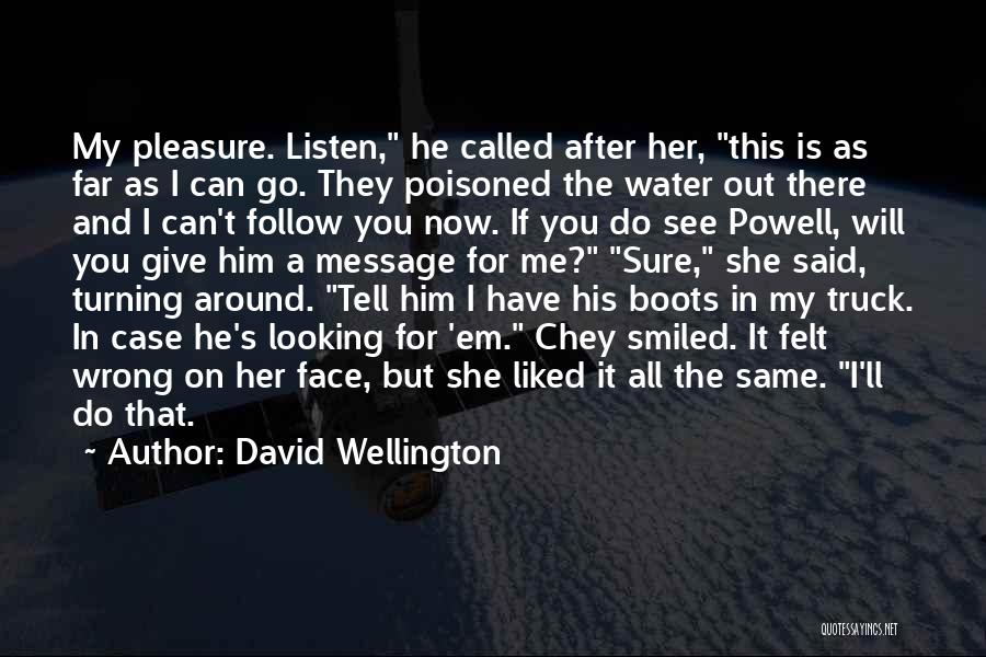 If You Can See Me Now Quotes By David Wellington