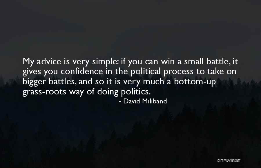 If You Can Win Quotes By David Miliband