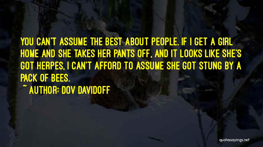 If You Can't Afford Quotes By Dov Davidoff