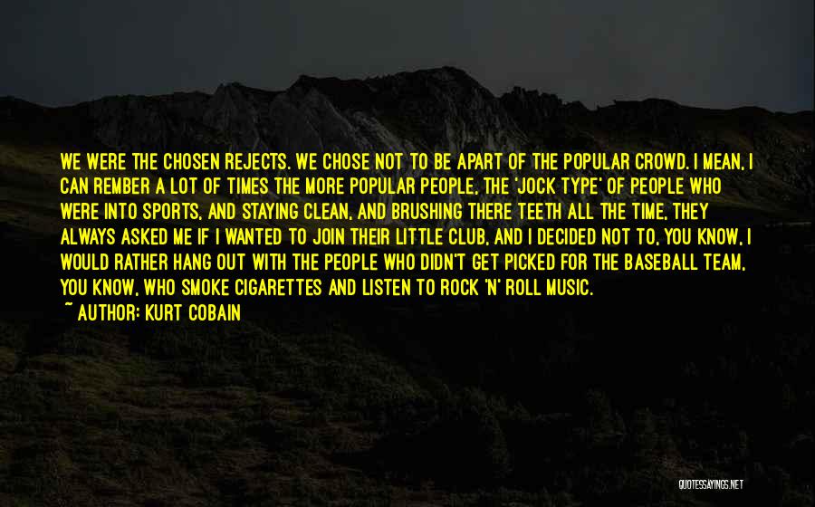 If You Can't Hang Quotes By Kurt Cobain