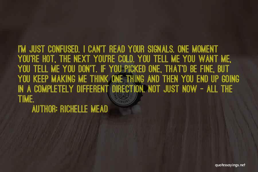 If You Can't Keep Up Quotes By Richelle Mead