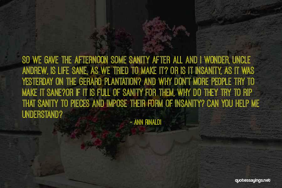 If You Can't Understand Me Quotes By Ann Rinaldi If You Can't Understand Me Quotes By Ann Rinaldi
