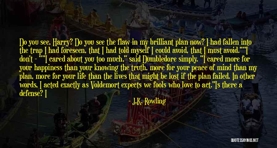 If You Cared Quotes By J.K. Rowling