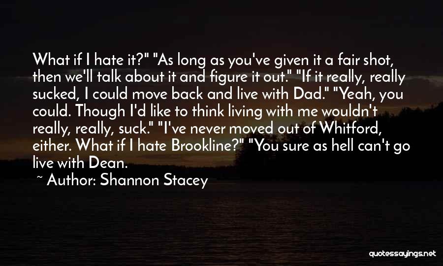 If You Could Go Back Quotes By Shannon Stacey