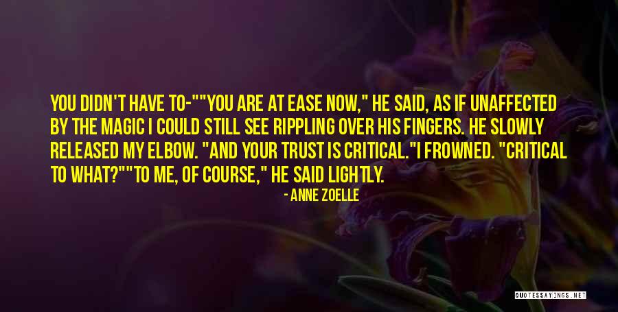 If You Could See Me Now Quotes By Anne Zoelle