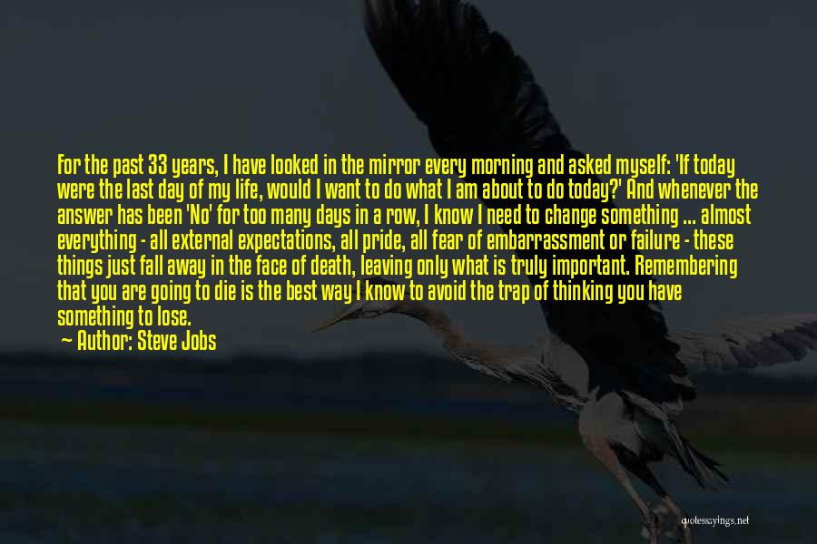 If You Die Today Quotes By Steve Jobs