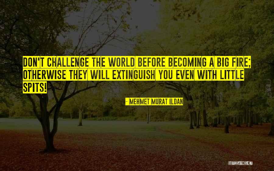 If You Don Challenge Yourself Quotes By Mehmet Murat Ildan