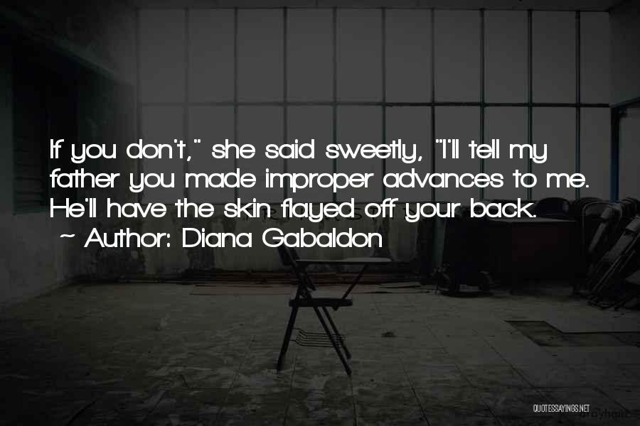 If You Don Have My Back Quotes By Diana Gabaldon