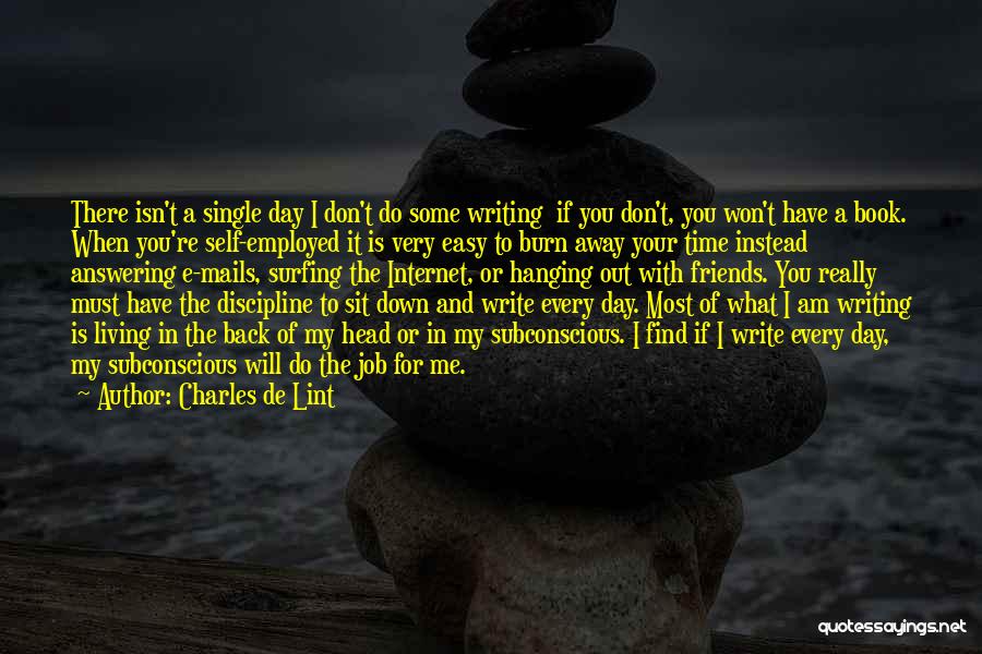 If You Don't Have My Back Quotes By Charles De Lint