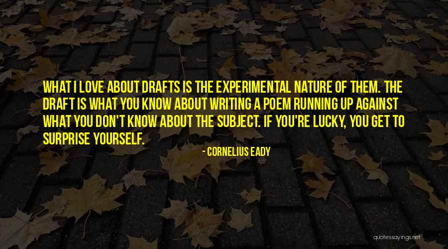 If You Don't Love Yourself Quotes By Cornelius Eady