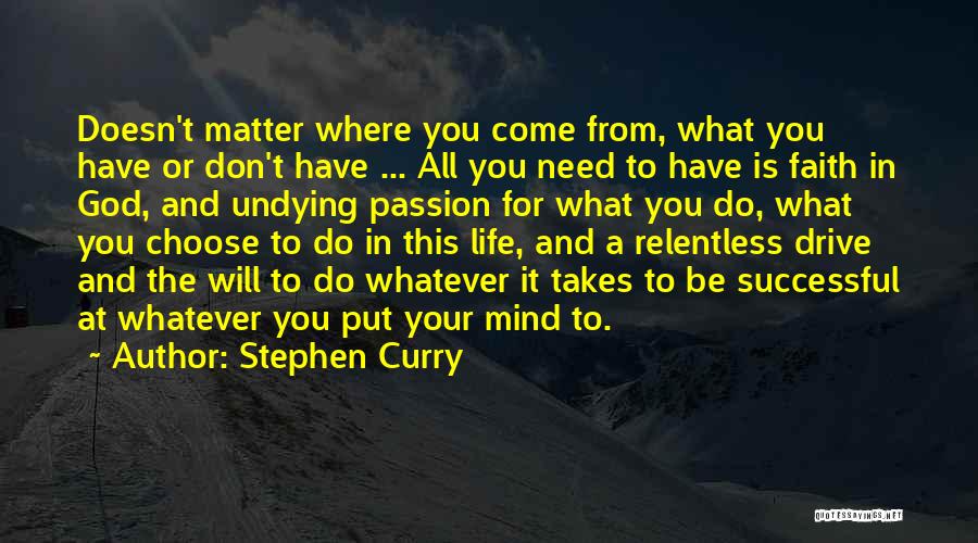 If You Don't Mind It Doesn't Matter Quotes By Stephen Curry