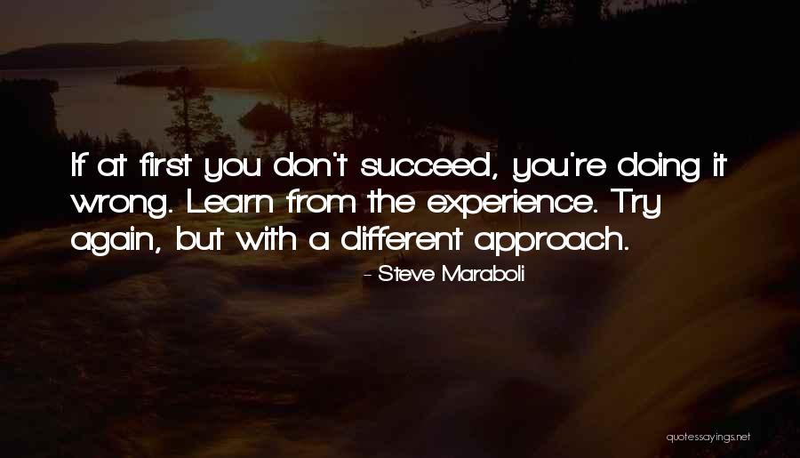If You Don't Succeed Quotes By Steve Maraboli If You Don't Succeed Quotes By Steve Maraboli