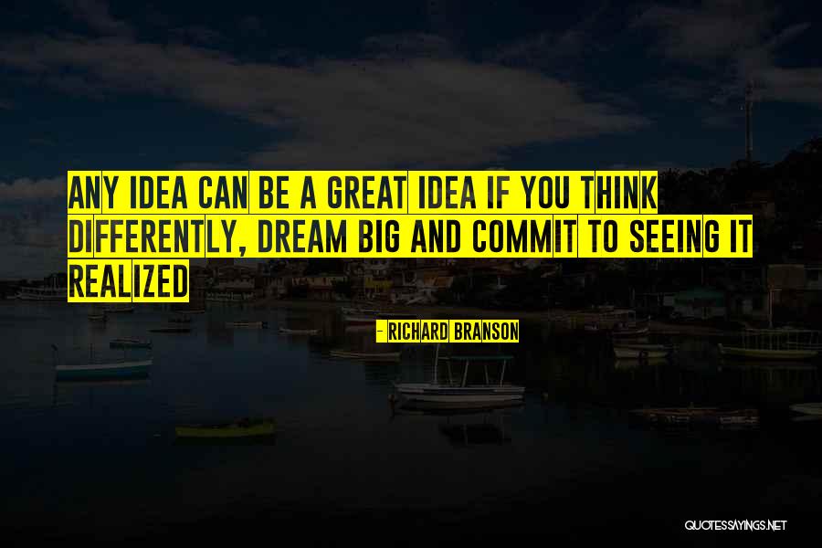 If You Dream Quotes By Richard Branson