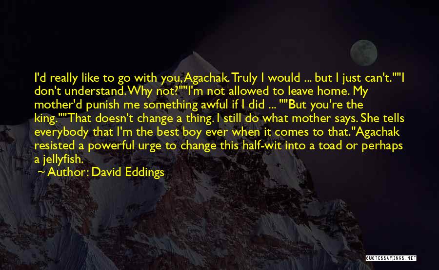 If You Ever Leave Me Quotes By David Eddings