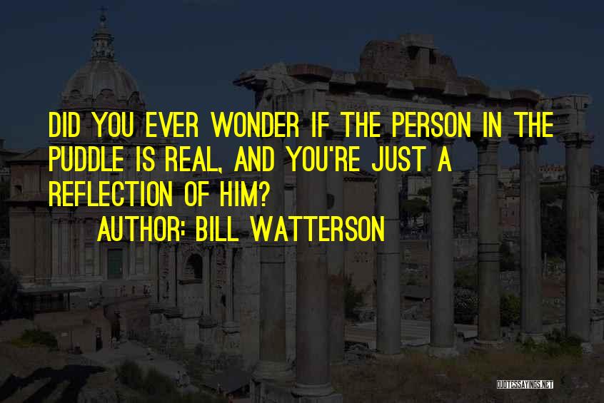 If You Ever Wonder Quotes By Bill Watterson