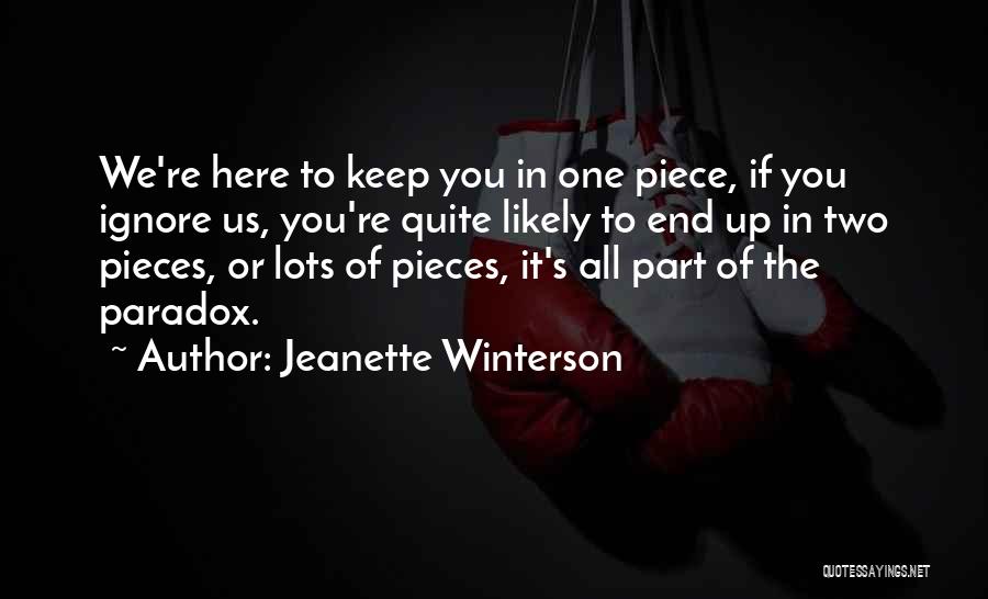 If You Ignore Quotes By Jeanette Winterson