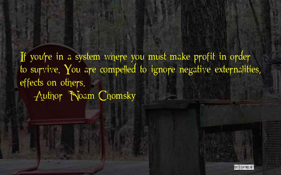 If You Ignore Quotes By Noam Chomsky