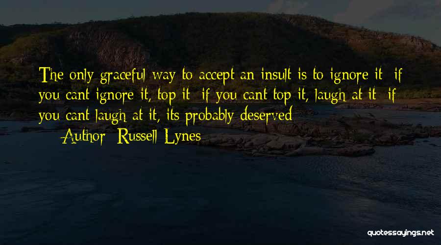 If You Ignore Quotes By Russell Lynes