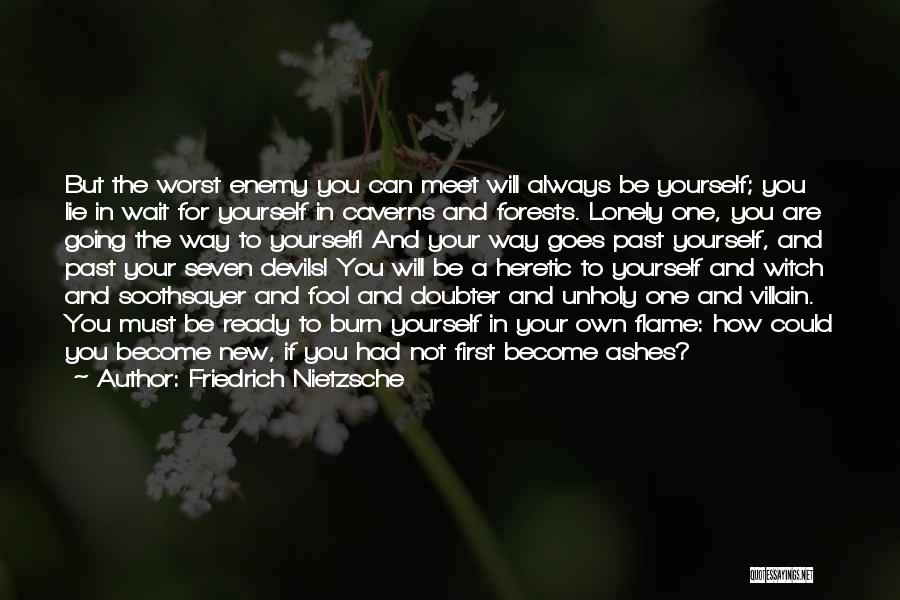 If You Lie Quotes By Friedrich Nietzsche