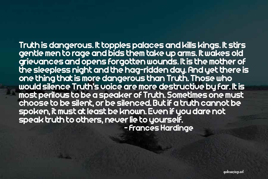 If You Lie To Yourself Quotes By Frances Hardinge If You Lie To Yourself Quotes By Frances Hardinge
