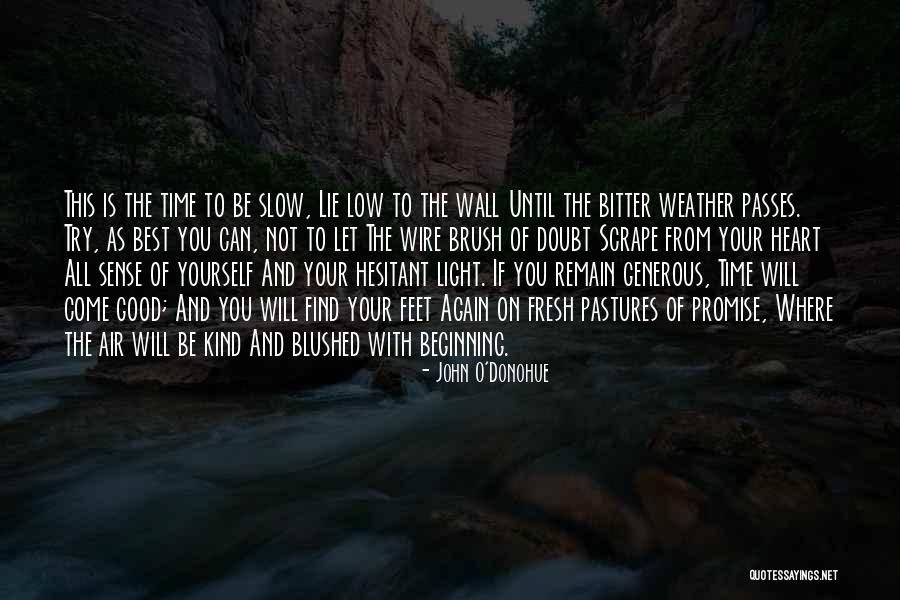 If You Lie To Yourself Quotes By John O'Donohue If You Lie To Yourself Quotes By John O'Donohue