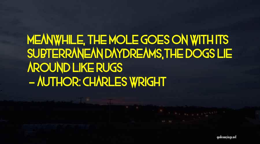 If You Lie With Dogs Quotes By Charles Wright