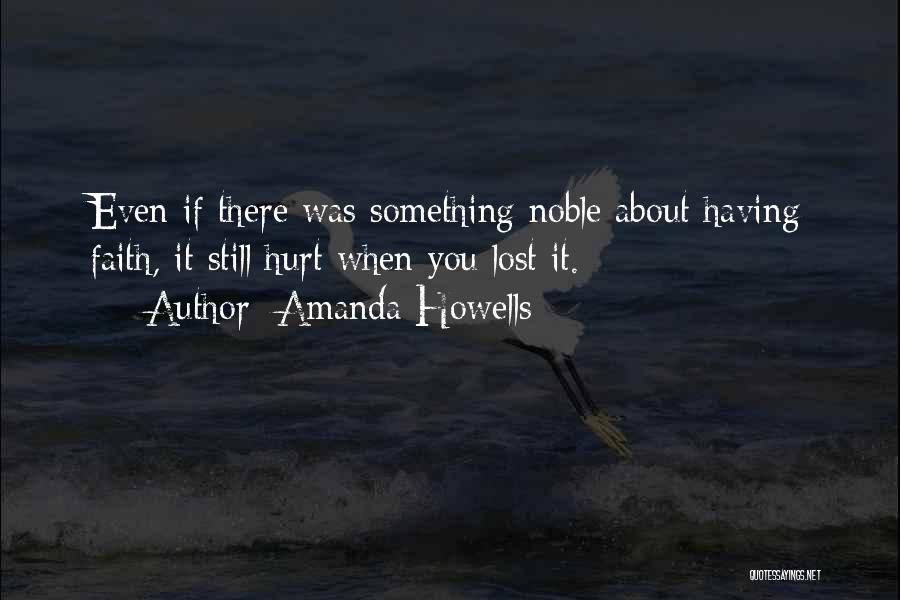 If You Lost It Quotes By Amanda Howells