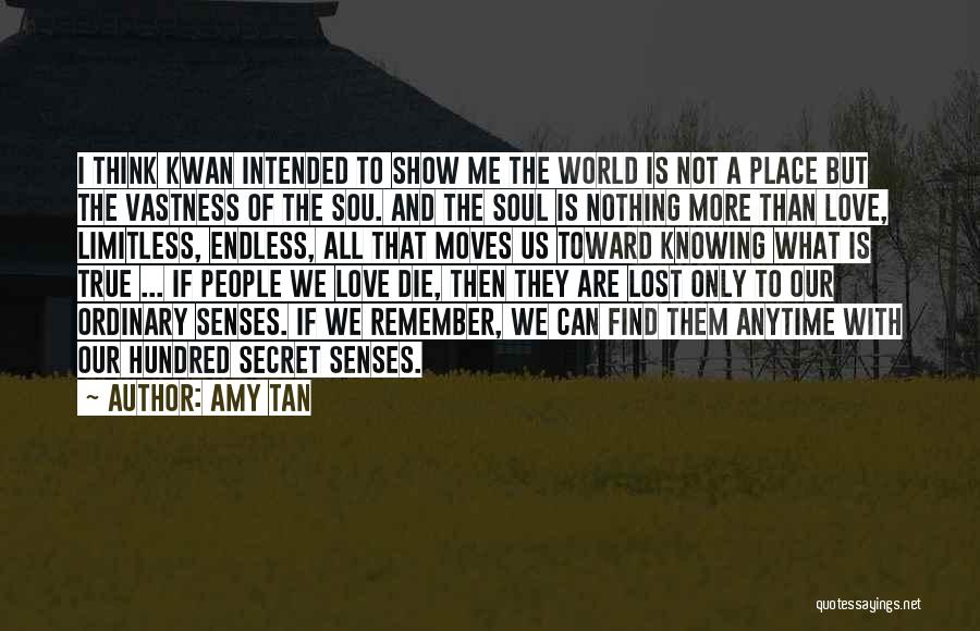 If You Love Someone Show It Quotes By Amy Tan