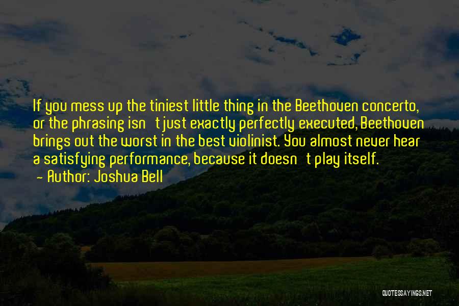 If You Mess Up Quotes By Joshua Bell