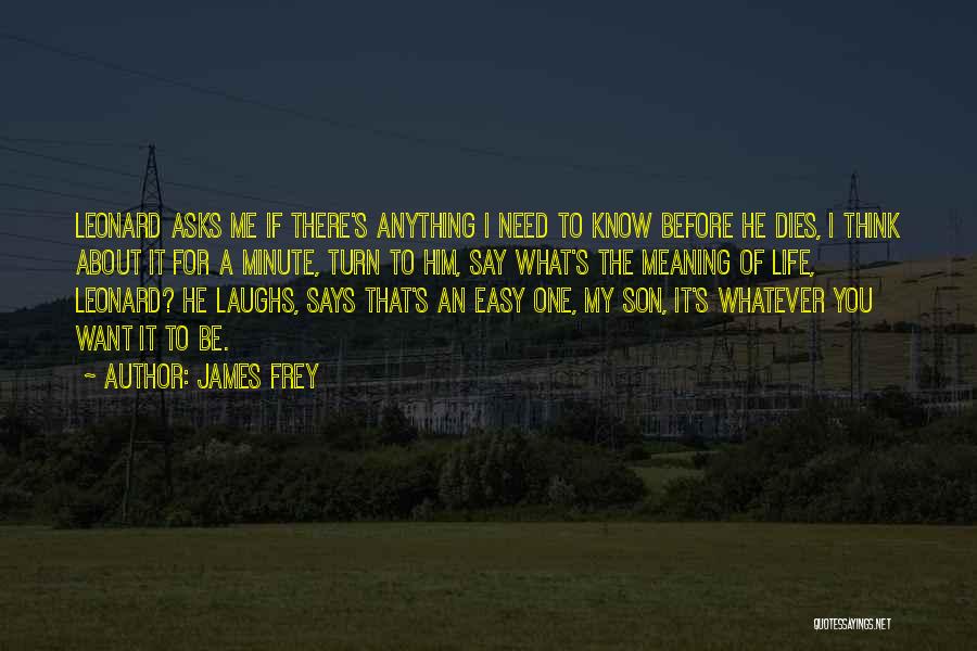 If You Need Me I'll Be There Quotes By James Frey