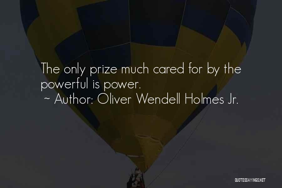 If You Really Cared Quotes By Oliver Wendell Holmes Jr.