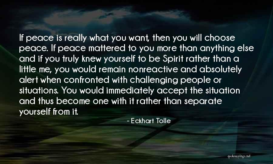 If You Really Knew Me Quotes By Eckhart Tolle