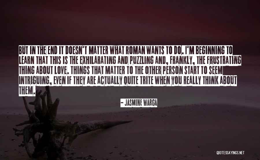 If You Really Love The Person Quotes By Jasmine Warga If You Really Love The Person Quotes By Jasmine Warga