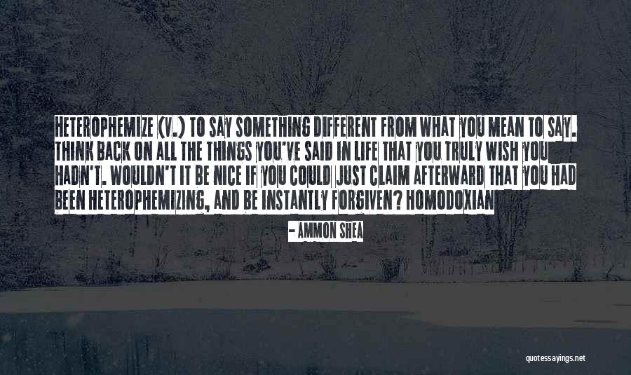 If You Say Something Mean It Quotes By Ammon Shea If You Say Something Mean It Quotes By Ammon Shea