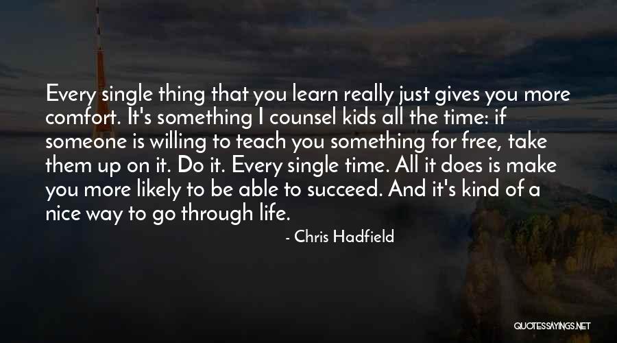 If You Single Quotes By Chris Hadfield