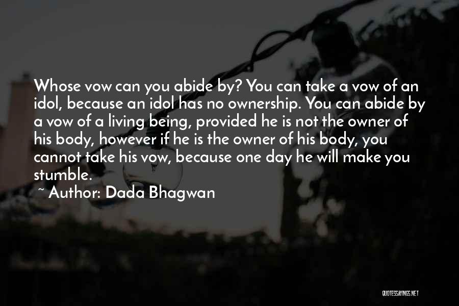 If You Stumble Quotes By Dada Bhagwan