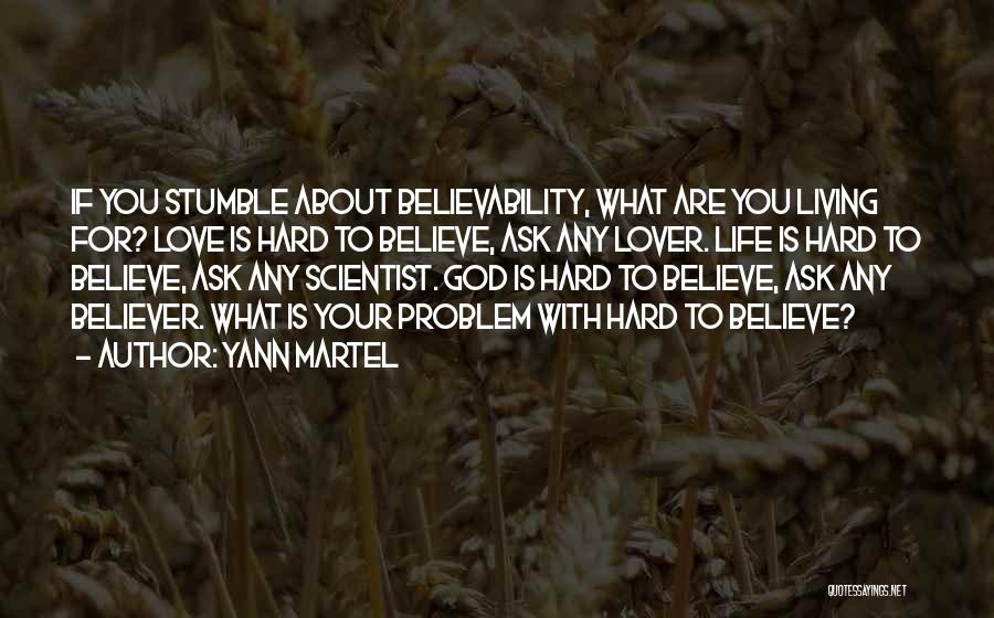If You Stumble Quotes By Yann Martel