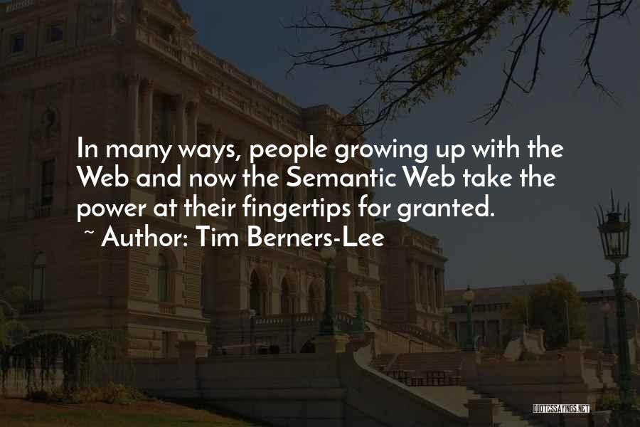 If You Take Me For Granted Quotes By Tim Berners-Lee