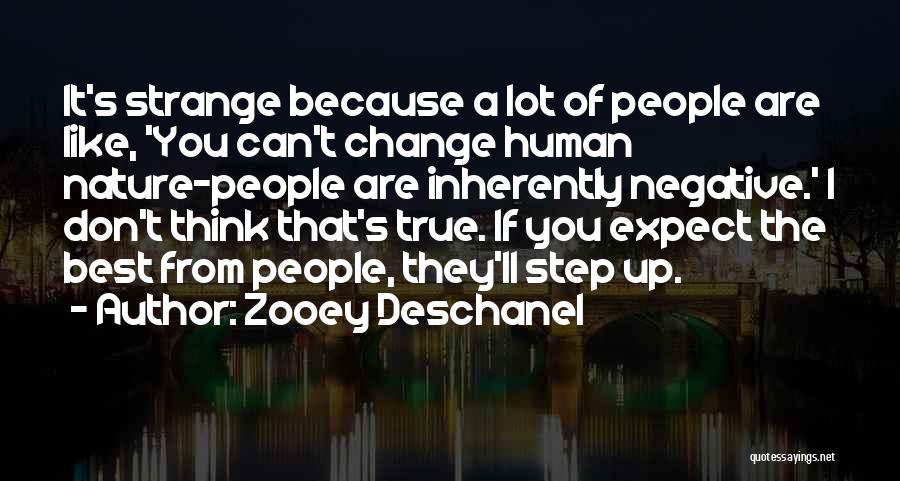 If You Think Negative Quotes By Zooey Deschanel