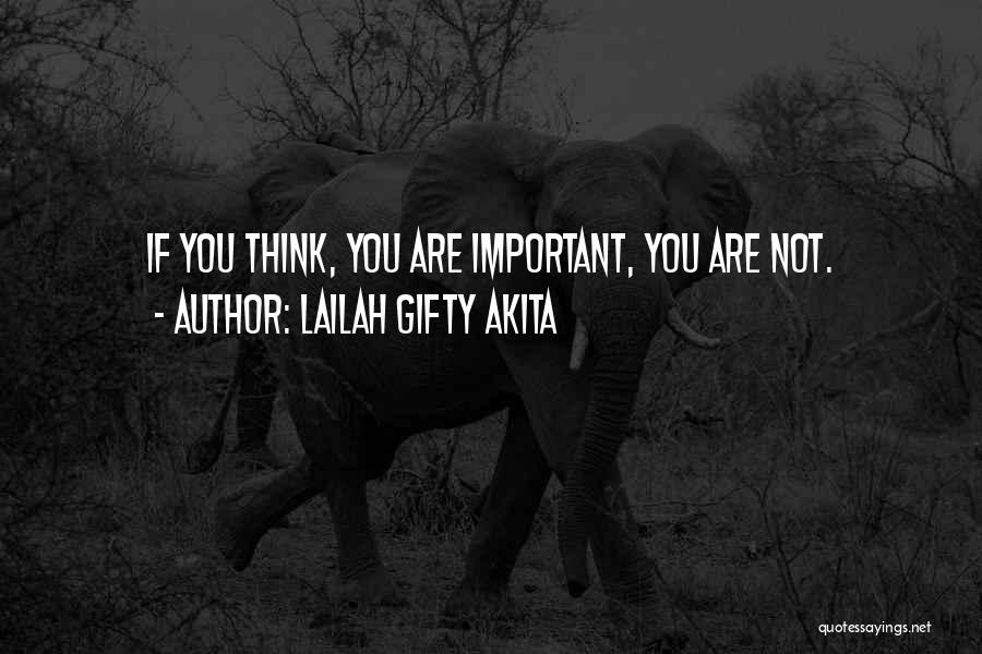 If You Think Positive Quotes By Lailah Gifty Akita