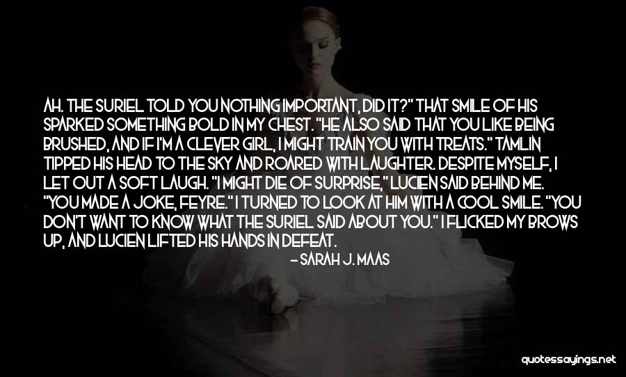 If You Want A Girl Quotes By Sarah J. Maas If You Want A Girl Quotes By Sarah J. Maas
