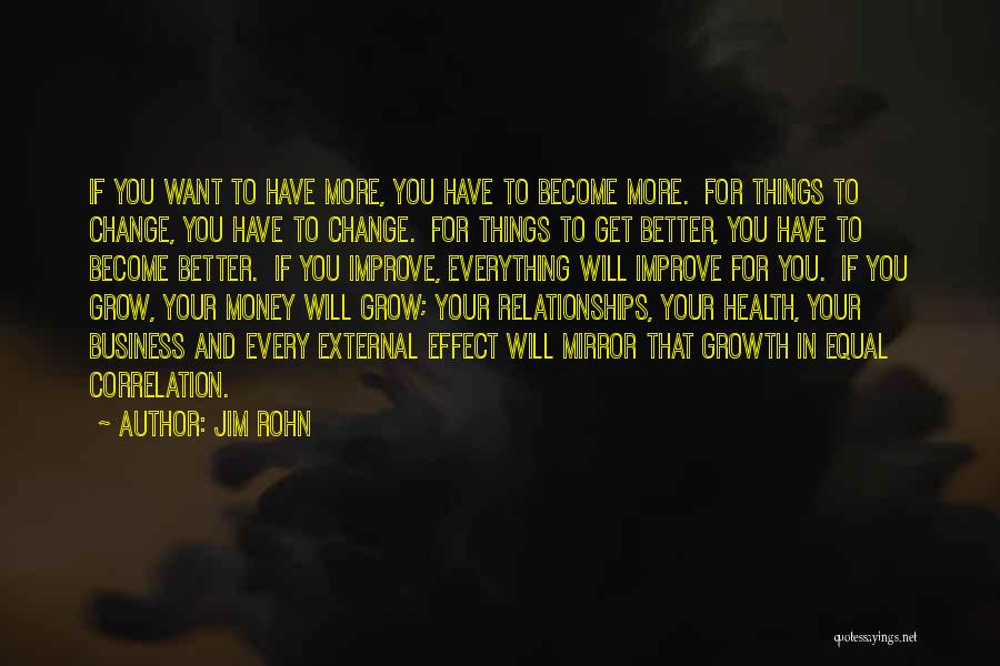 If You Want Change Quotes By Jim Rohn