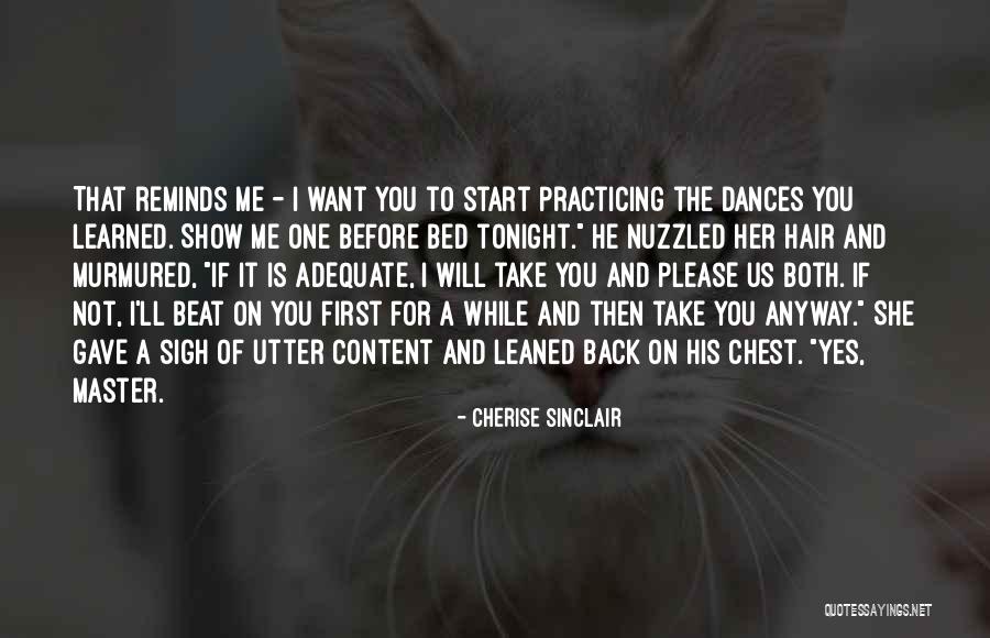If You Want Me Show Me Quotes By Cherise Sinclair If You Want Me Show Me Quotes By Cherise Sinclair