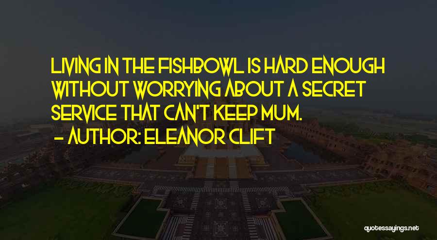 If You Want Something Hard Enough Quotes By Eleanor Clift