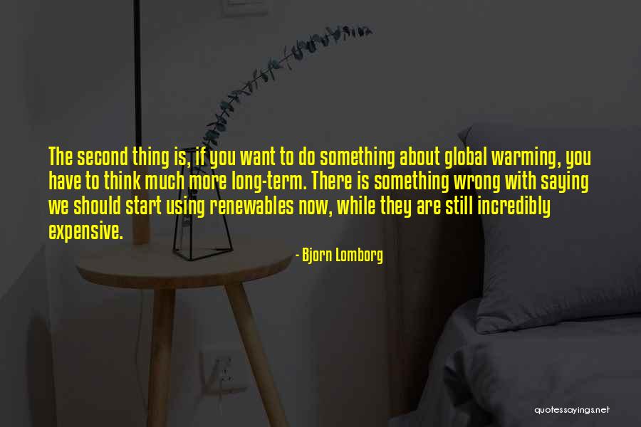 If You Want To Do Something Quotes By Bjorn Lomborg